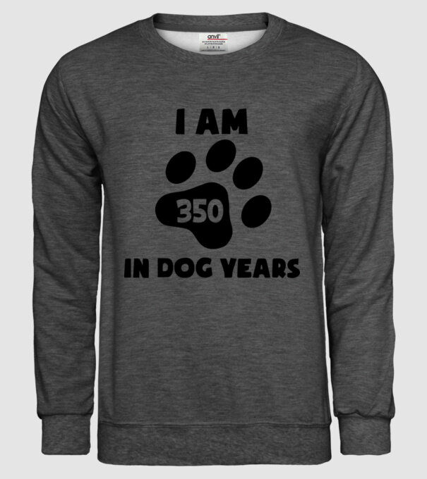 Dog Year - 350 model gri închis pe tricou