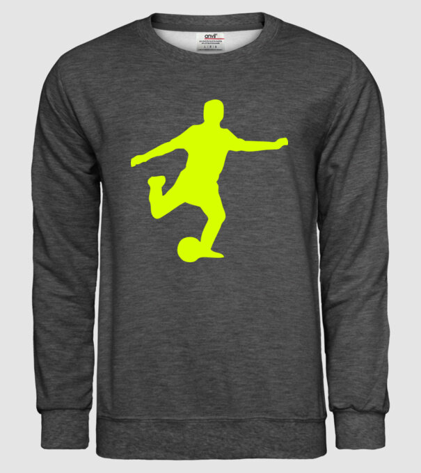 fotbal 2 model gri închis pe tricou