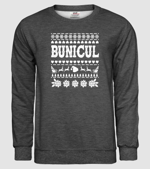 Bunicul model gri închis pe tricou