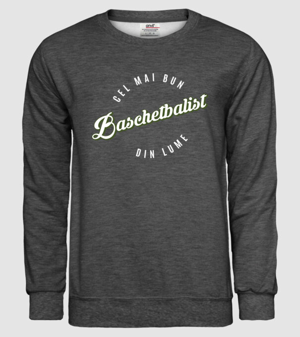 Cel mai bun Baschetbalist din lume model gri închis pe tricou