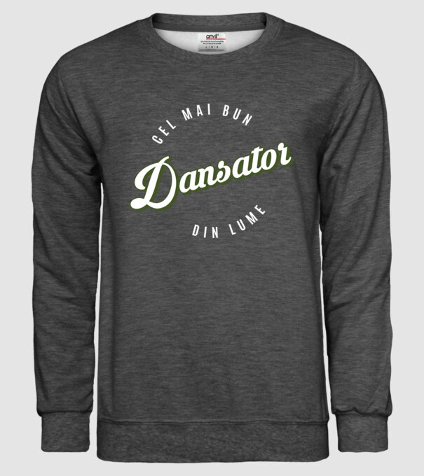 Cel mai bun Dansator din lume model gri închis pe tricou