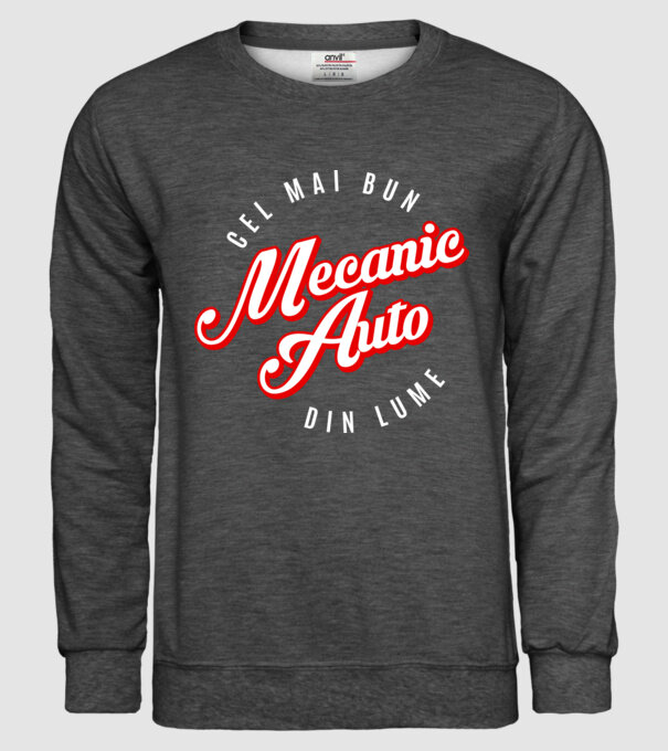 Cel mai bun MECANIC AUTO din lume model gri închis pe tricou