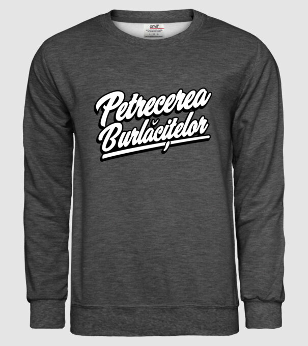petrecerea burlăcițelor model gri închis pe tricou