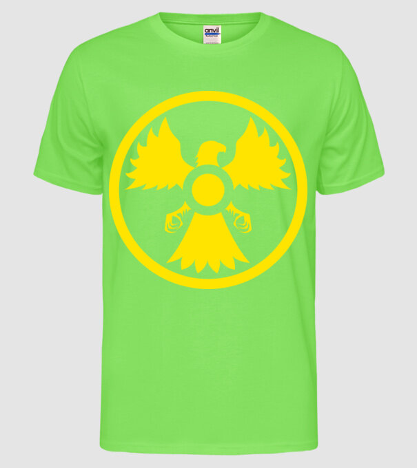 phoenix atom model verde neon pe tricou