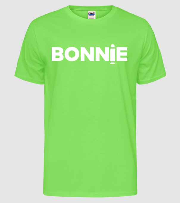 Bonnie és Clyde BONNIE model verde neon pe tricou