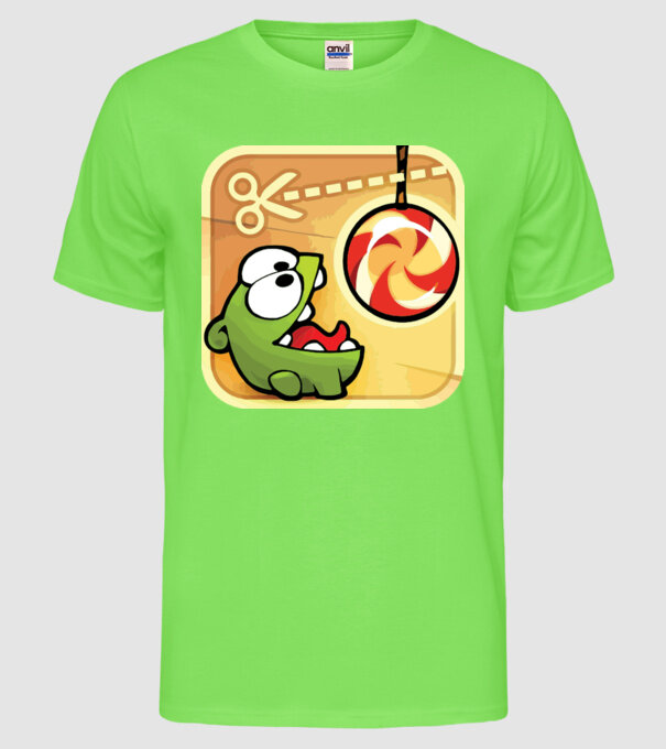 model verde neon pe tricou