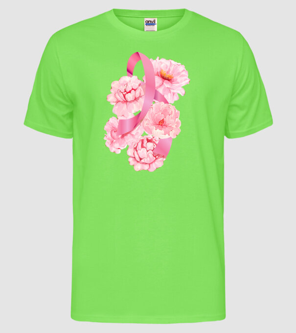 Faith hope love panglică model verde neon pe tricou