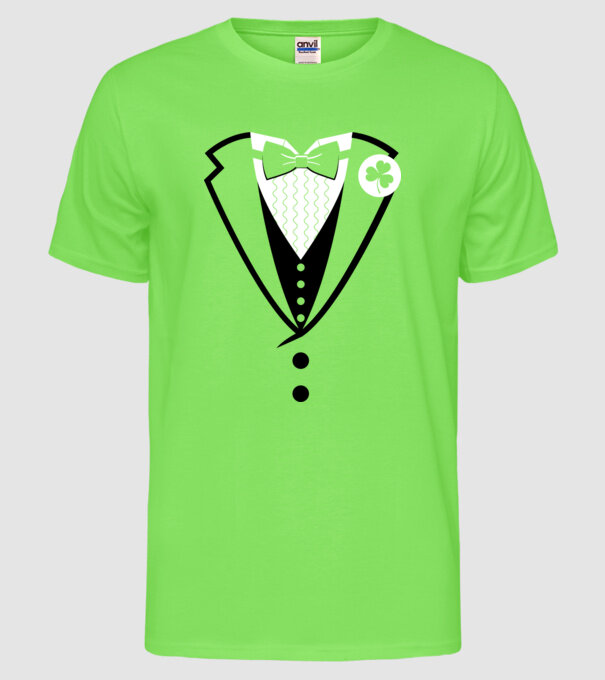 Lep Suit model verde neon pe tricou