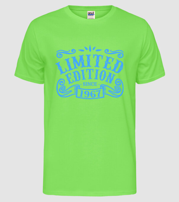 Limited edition 1967 model verde neon pe tricou