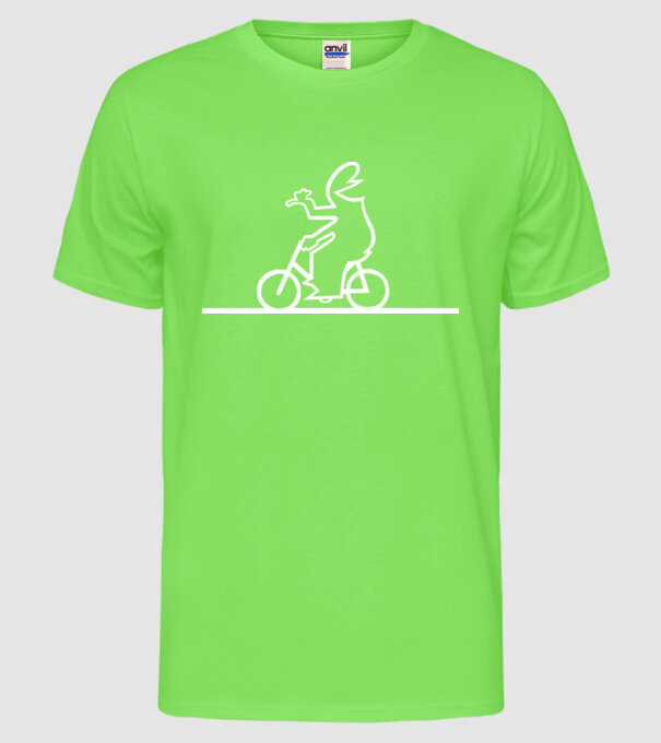  model verde neon pe tricou