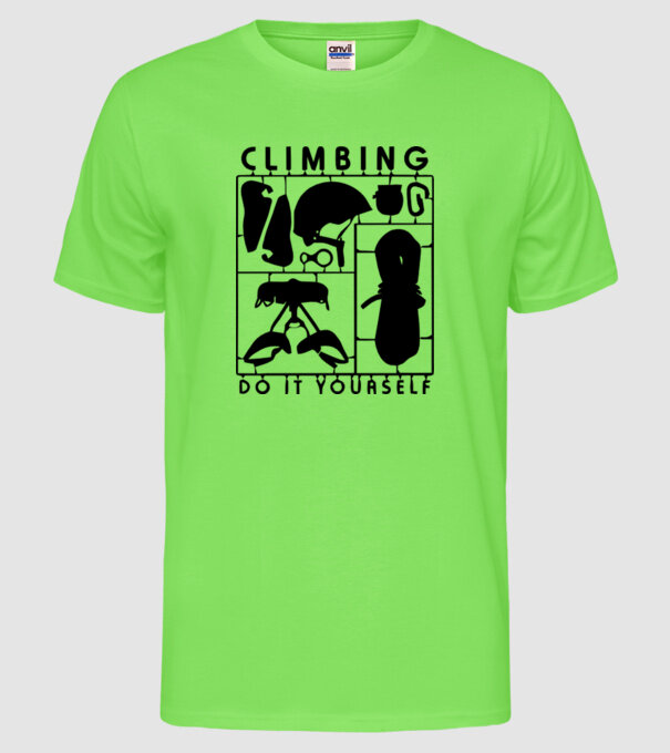 model model verde neon pe tricou