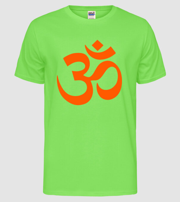 Simbol Ohm model verde neon pe tricou
