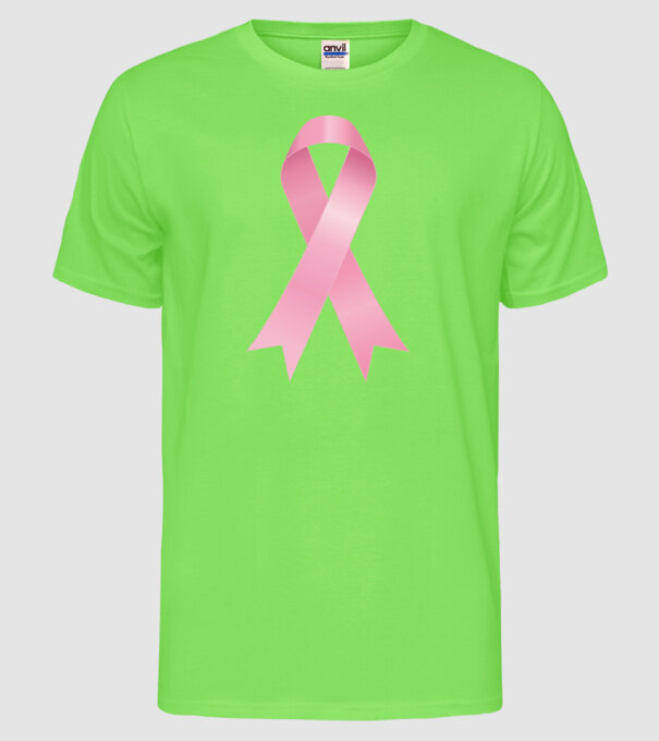 Panglică model verde neon pe tricou