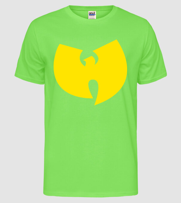 Wu Tang Clan model verde neon pe tricou