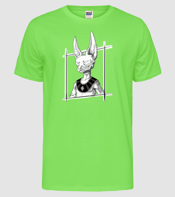 bills dragon ball model verde neon pe tricou