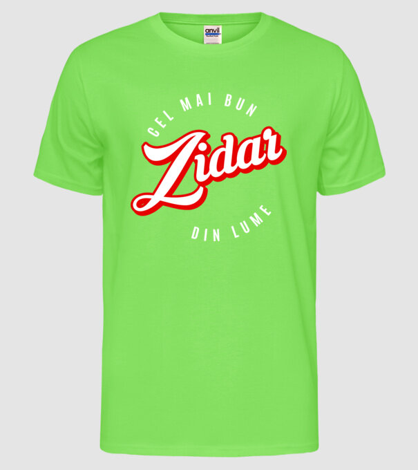 Cel mai bun ZIDAR din lume model verde neon pe tricou