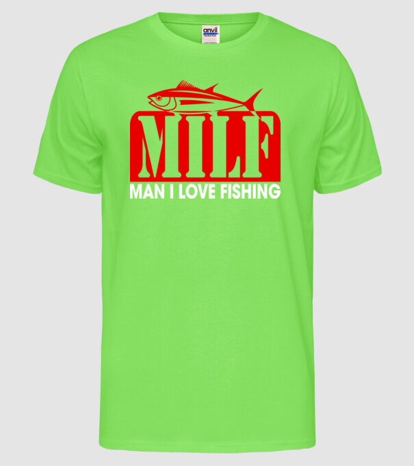 milf model verde neon pe tricou