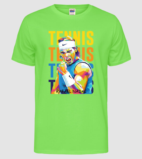 Nadal model verde neon pe tricou