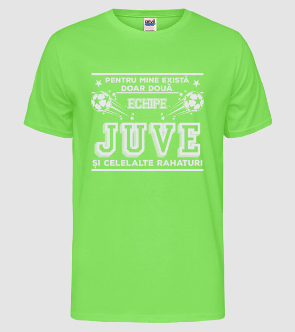 Pentru mine există doar două echipe, Juventus și celelalte rahaturi model verde neon pe tricou
