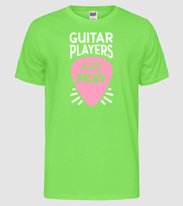 Picky model verde neon pe tricou