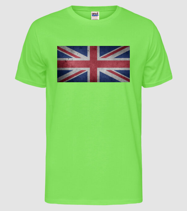 UNITED KINGDOM model verde neon pe tricou