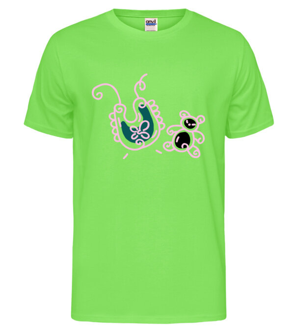  model  pe tricou