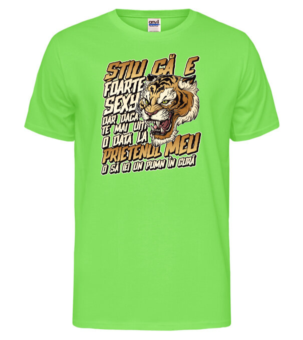  model  pe tricou