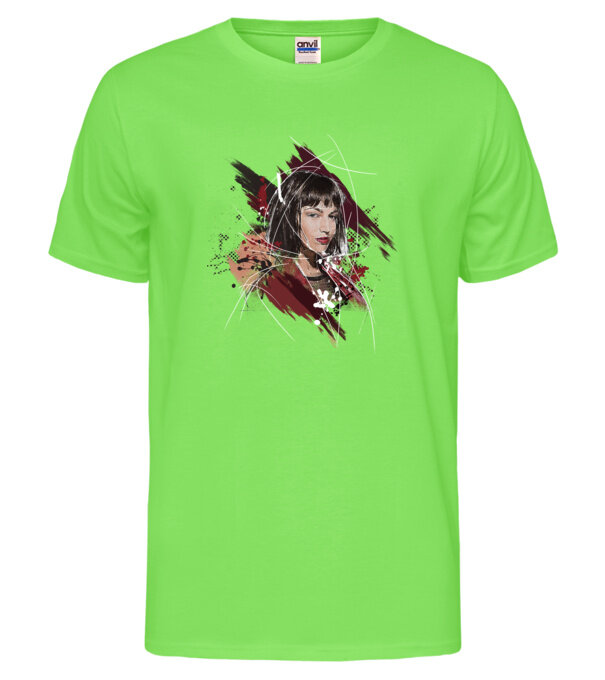  model  pe tricou