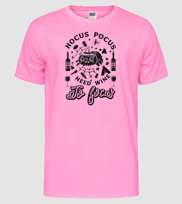 I need vine to focus model roz neon pe tricou