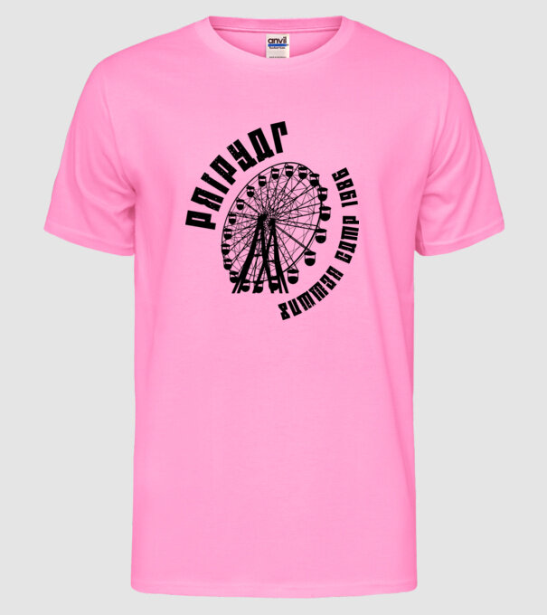 Prypiat summer camp model roz neon pe tricou