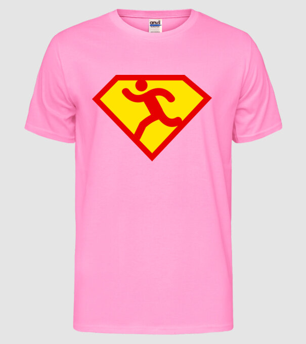 Supersportiv ATLET model roz neon pe tricou
