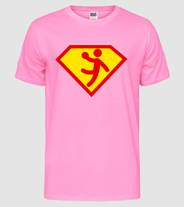 Supersportiv VOLEIBALIST model roz neon pe tricou