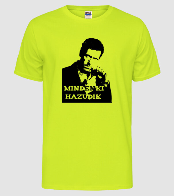 dr. house model galben neon pe tricou