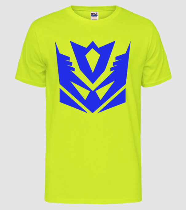 Transformers 5 model galben neon pe tricou
