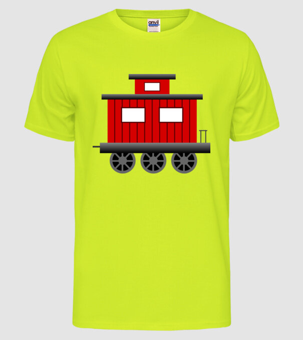 Trenuri model galben neon pe tricou