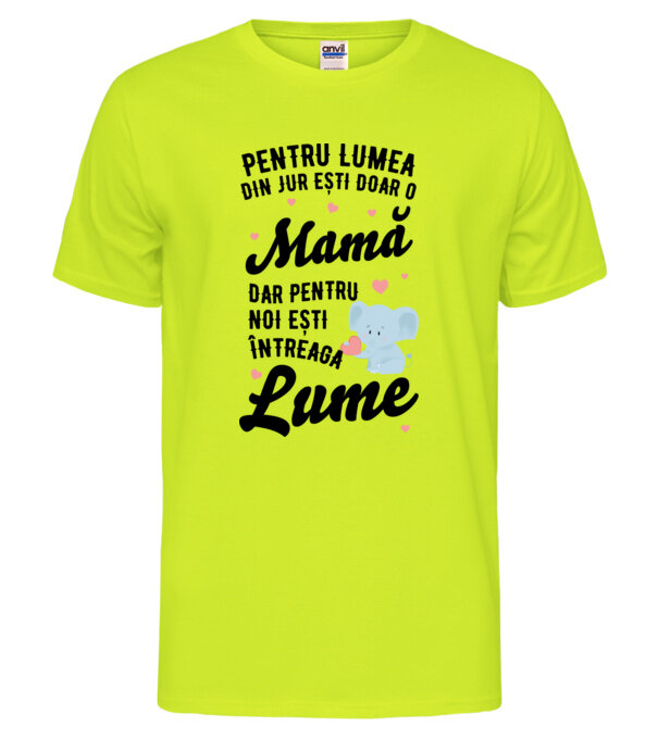  model  pe tricou