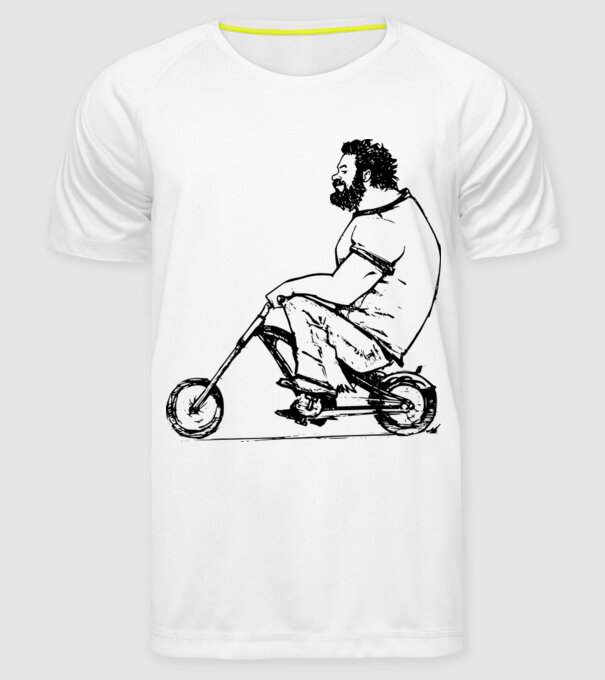 Bud Spencer Retro model alb pe tricou