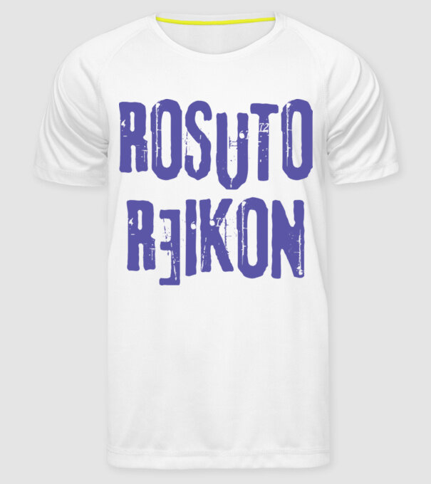 fecipolo model alb pe tricou