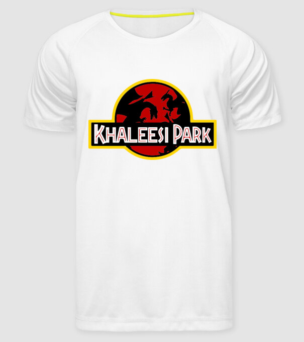 Khaleesi Park model alb pe tricou