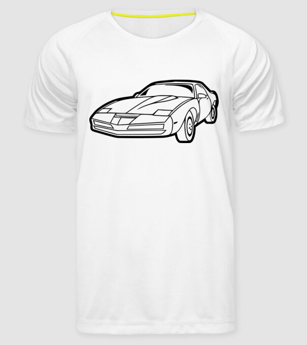 Kit model alb pe tricou
