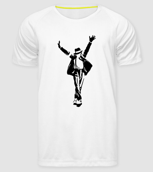 michael jackson model alb pe tricou
