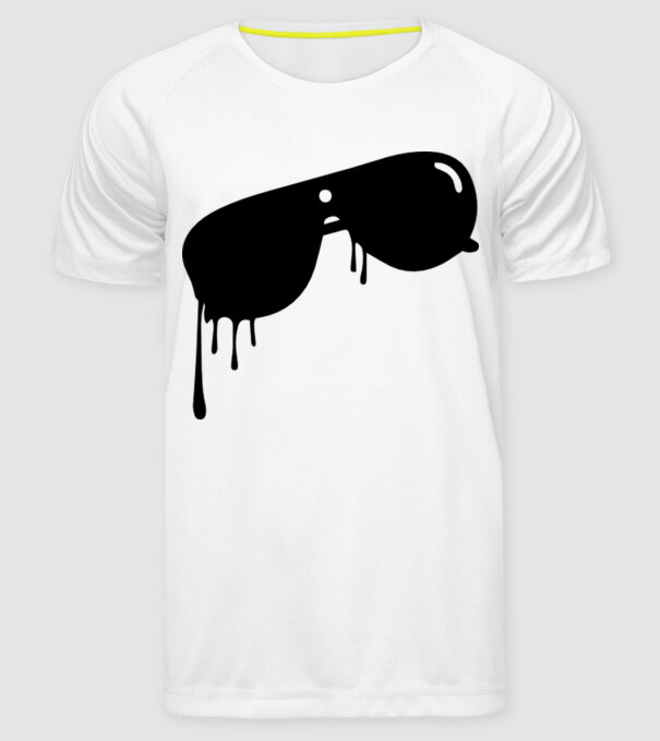 Ne topim model alb pe tricou