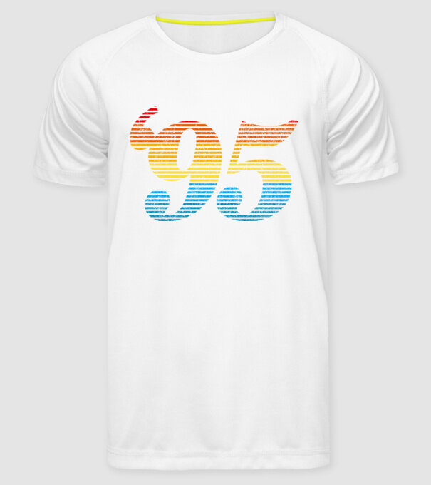 Retro Birthday 1995 model alb pe tricou
