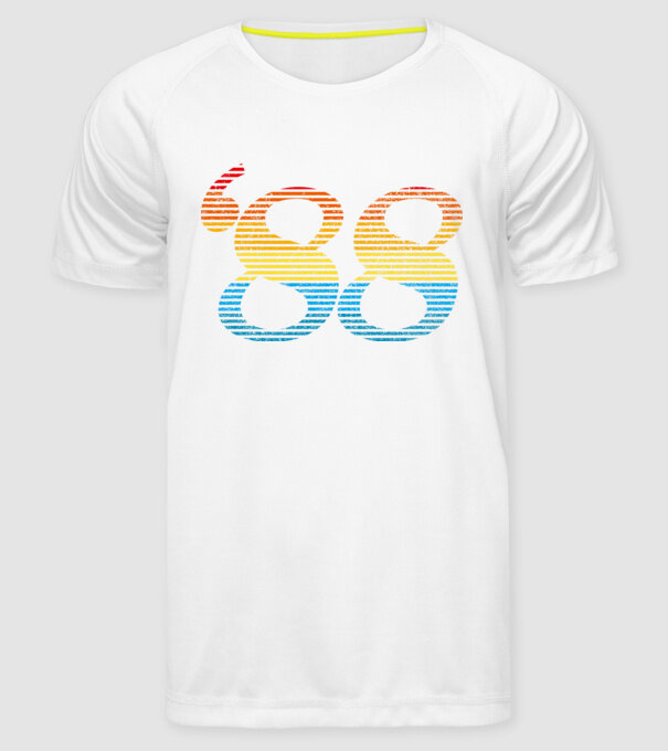 Retro Birthday 1988 model alb pe tricou