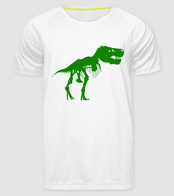 model alb pe tricou