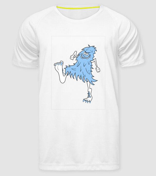 model alb pe tricou