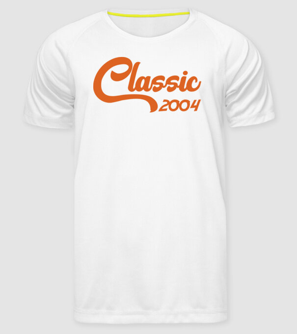 2004 Classic model alb pe tricou