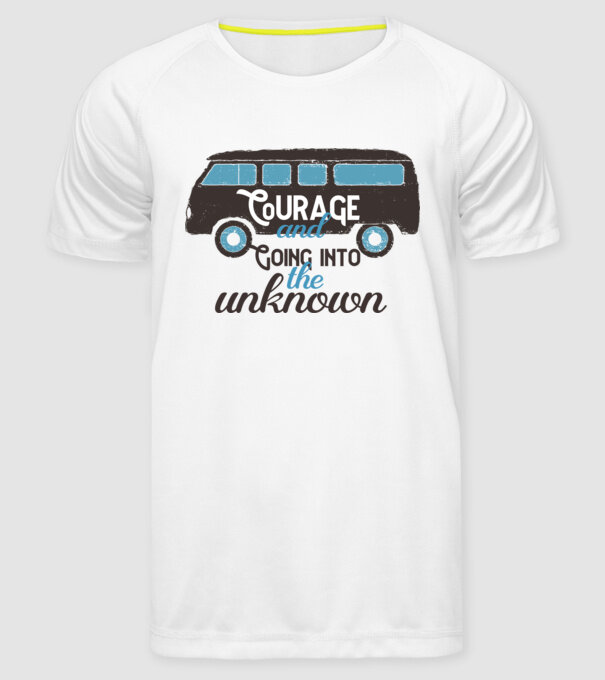 Autobuze model alb pe tricou