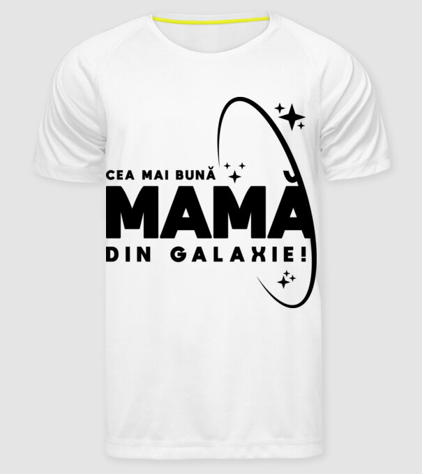Cea mai bună bunică din Galaxie! model alb pe tricou