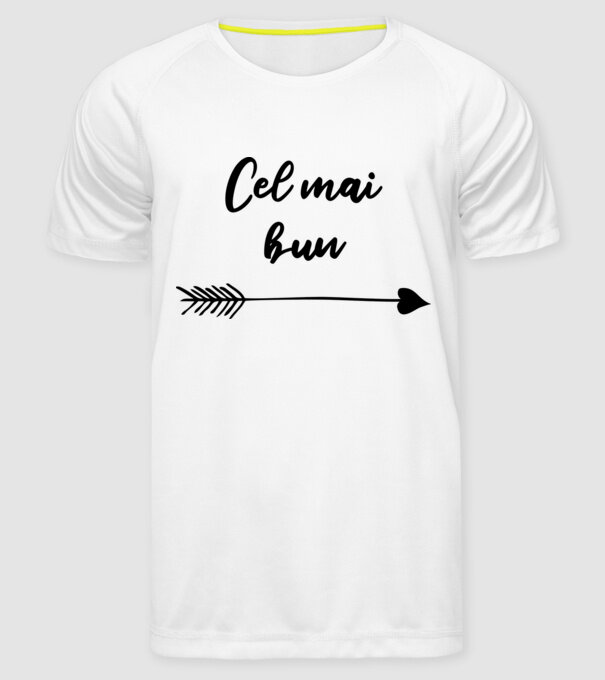 cel mai bun model alb pe tricou
